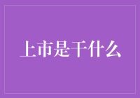 上市：企业成长的里程碑与挑战