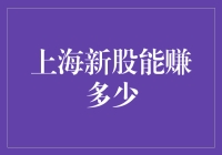 上海新股能赚多少？揭秘股市中的新人福利