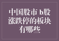 中国股市B股涨跌停的板块分析：市场风向标的角色与投资策略