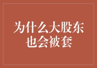 为什么大股东也会被套：一场场耐人寻味的股票滑铁卢