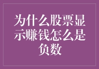 股票盈利为何显示为负数：深入解析背后的财务逻辑