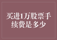 股票市场投资指南：买入1万元股票的手续费详解