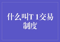 T 1交易制度：股市中的缓刑规则