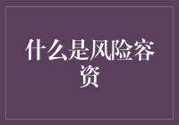 什么是风险容资：概念、运作机制及其重要性