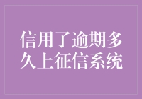 逾期多久上征信系统：揭开信用报告的神秘面纱