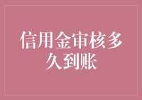 解析信用金审核到账流程：全程揭秘