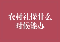 农村社保：一场从黎明到黄昏的漫长等待