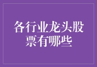 国内各行业龙头股票盘点：塑造中国资本市场的经济支柱