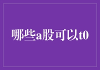 A股市场中可实施T+0交易的股票与投资策略解析