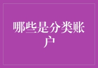 别再傻傻分不清了！揭秘那些五花八门的分类账户