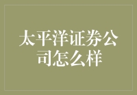 太平洋证券公司，究竟是海浪还是泡沫？