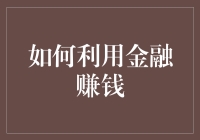 如何利用金融市场工具与策略实现财富增值：从理论走向实践