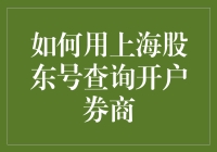 如何利用上海股东号精准查询开户券商：全面指南