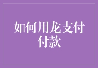 用龙支付付款？那是什么玩意儿？