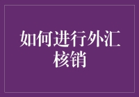 全民围观：如何成为一名外汇核销大师