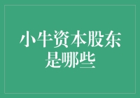 小牛资本股东是谁？一起揭秘！