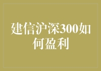 深度解析：如何通过建信沪深300盈利