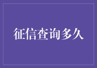 征信查询的时效性与信用记录解读