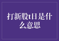 打新股T日的含义：一场资本市场的投资盛宴