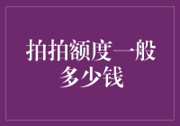 探究拍拍额度的奥秘：额度多少才是合理的？