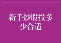 新手炒股：如何合理分配投资金额以实现稳健增长？