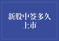 新股中签后多久能上市：一场投资者的期待与等待之旅