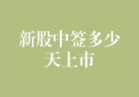 股市新手的抽签经历：中签多少天上市？