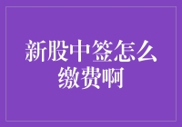 新股中签后正确的缴费流程详解