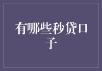 秒贷口子：快速借贷的利器，你了解多少？