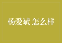 杨爱斌：一个忠于股市的硬核选手，他到底能打几分？