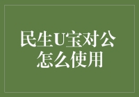 民生U宝对公业务操作指南：便捷高效的企业财务管理