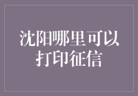 沈阳打印征信的那些事儿：带你走进信用报告的神奇世界