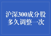 沪深300成分股调整机制：构建市场动态平衡的艺术