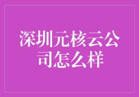 深圳元核云公司：数字化转型的新兴引领者