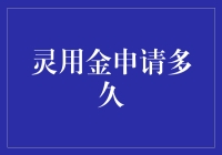 灵用金申请多久：从申请到放款的全程解析