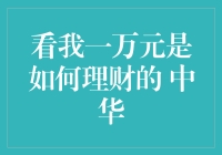 一万人民币：探索中华理财之道