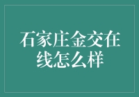 石家庄金交在线：金融科技领域的新星