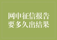 网申征信报告何时能出结果：揭秘快速征信查询背后的秘密