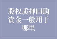 股权质押回购资金：一份神秘的礼物，可能去向何方？