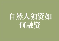 自然人独资企业融资与信用：构筑资金桥梁的策略探讨