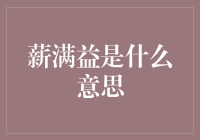 薪满益是什么意思：挖掘背后的深层次含义