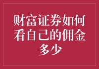 财富证券的高额佣金，究竟是福还是祸？