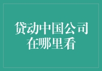 贷动中国公司：探寻其总部所在地及相关信息