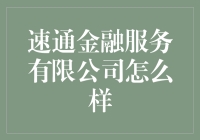 速通金融服务有限公司：速度与激情的完美结合？