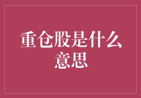 投资迷雾中的重仓股：战略选择还是市场偏见？