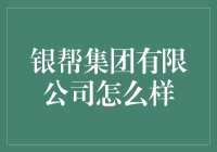 银帮集团有限公司：金融领域的创新与稳健并行的领航者