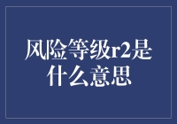 解读风险等级R2：理解其含义与影响