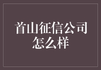 首山征信公司：引领未来信用评估的新型力量