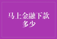 马上金融下款多少？是人民币还是冰淇淋币？