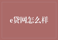 互联网借贷平台：e贷网的优势与挑战